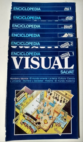 Enciclopedia Visual Fascículo 1 2 3 6 7 11 Salvat