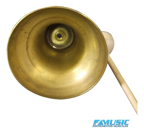 Imagen 3 de 10 de Campanita Grande C/ Golpeador Banda Ritmica Percusion
