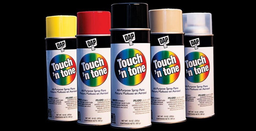 Pintura Aerosol Touch N Tone Rust Oleum Los Colores Color Amarillo Canario