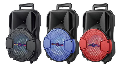 Caixa Amplificada Som 1000w Grande 37cm 110v/220v Cabo Usb