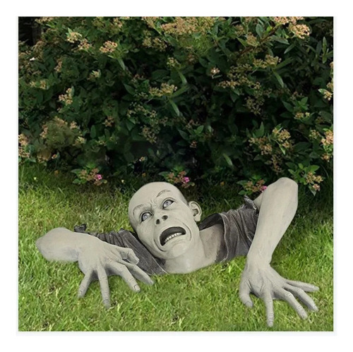 Halloween Horror Decorativo Jardim Brinquedo Rastejando Zumb
