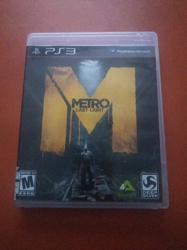 Metro Last Light Ps3