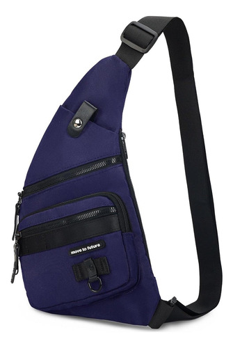 Qidelong Sling Bag Mochila Bandolera Antirrobo Para El Pecho