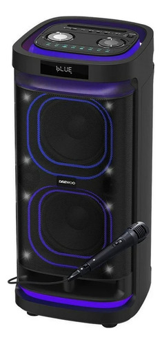Bocina Bafle 2x8 Daewoo DW2028 Thunder-x Recargable Bluetooth Tws Color Negro