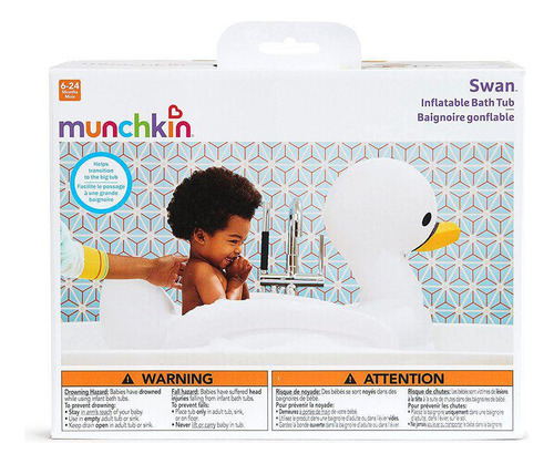 Banheira Inflável De Cisne - Munchkin