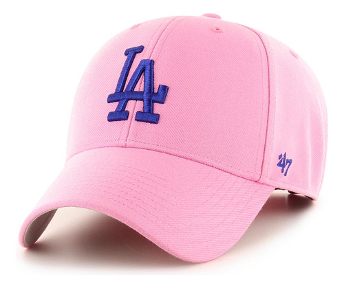 Gorra Casual 47 Brand Los Angeles Dodgers Rosa Para Mujer