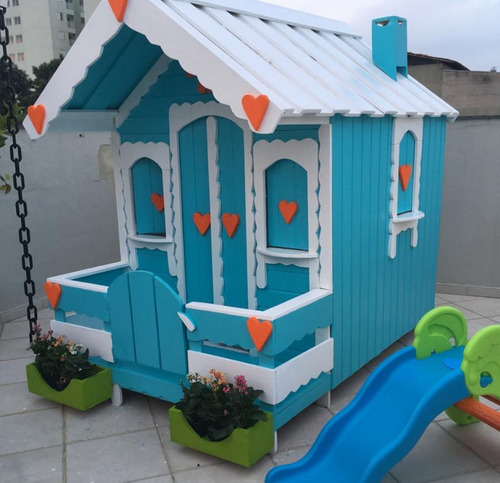 Casinha De Madeira Para Crianças