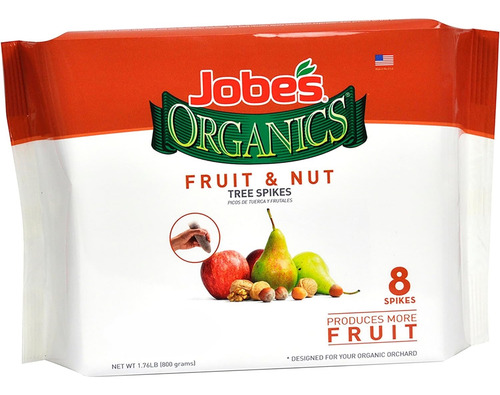 Clavos Orgánicos Jobes Arboles De Frutos Y Nueces 8 Clavos