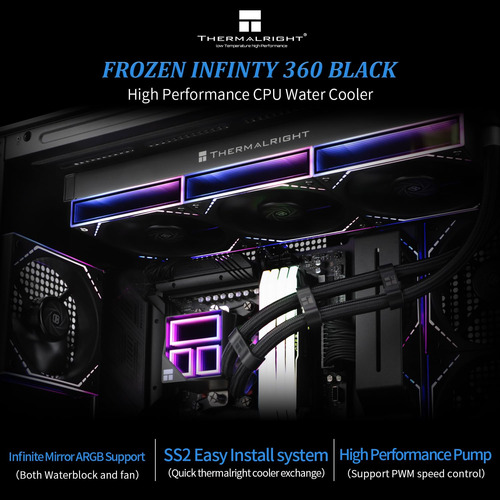 Enfriador De Agua Cpu Thermalright Frozen Infinity 360