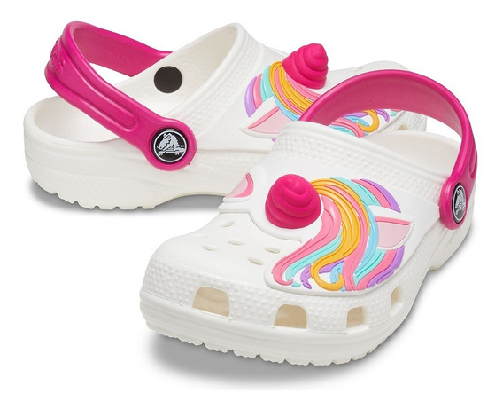 Sandalias Crocs Fun Lab Classic Cómodas Para Niñas | Envío gratis