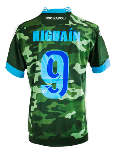 Jersey Napoli Gonzalo Higuain #9 Temporada 2013/2014