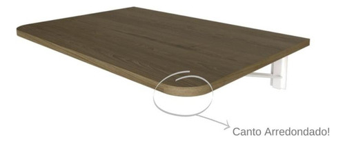Quarto Infantil Cama Mesa Dobrável Kitcubos Carvalho Mel
