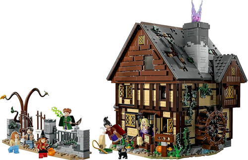 Lego Disney 21341 - Abracadabra: Sanderson Sisters Cottage Número de piezas 2316