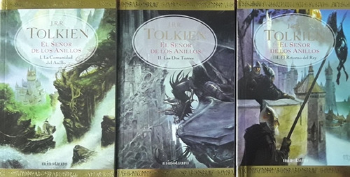 El Señor De Los Anillos 3 Tomos - Tolkien - Pd