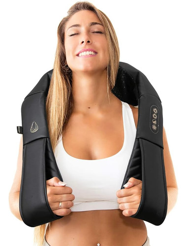 Masajeador Invospa Shiatsu Para Espalda, Hombros Y Cuello...