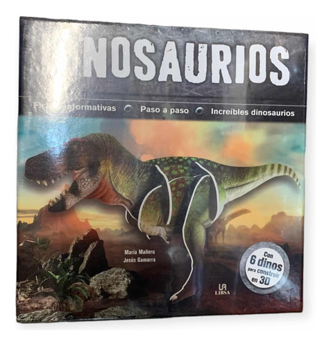 Puzzle Dinosaurios En 3 D Con 6 Diseños Para Armar