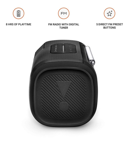 Jbl Tuner Fm Portable Bluetooth Speaker Parlante Wireless