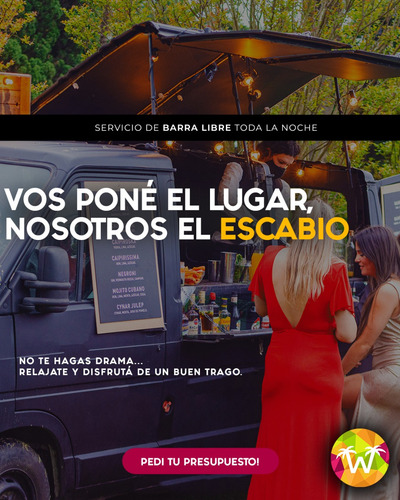 Imagen 7 de 9 de Barra Móvil - Barra Libre - Tragos - Eventos - Premium