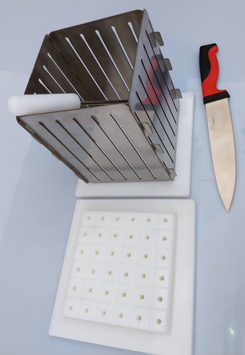 Formadora Profissional 36 Espeto Inox Faca Furador Gratis