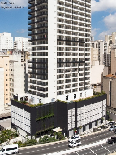 Imagem 9 de 13 de Studio Em Santa Cecília Com 35,74 M² Sem Vaga, Totalmente Decorado, Moveis, Eletrodomésticos Armarios Etc. - St00006 - 69474730