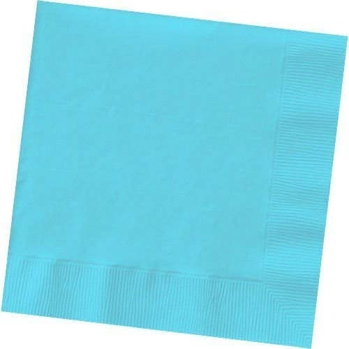 100 Azul Caribe Aqua Servilletas Extra Grande Lunch Fiesta F