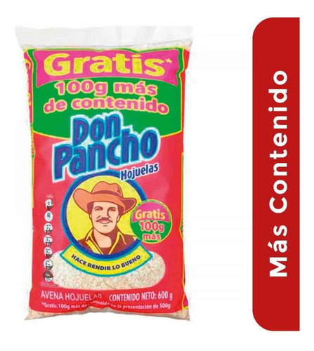 Avena En Hojuelas Don Pancho Extra Contenido 600 Gr