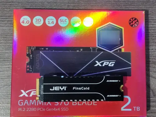 Ssd Adata Xpg S70 Blade 2tb M.2 Nvme Pcie Ps5 E Pc | MercadoLivre