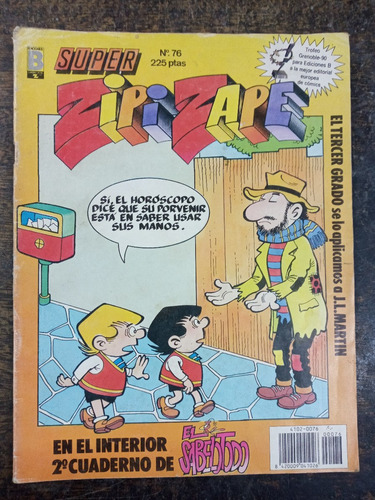Super Zipi Zape Nº 76 * 1987 *