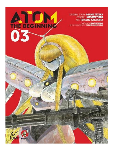 Atom: The Beginning Vol. 3 (paperback) - Osamu Tezuka. Ew02