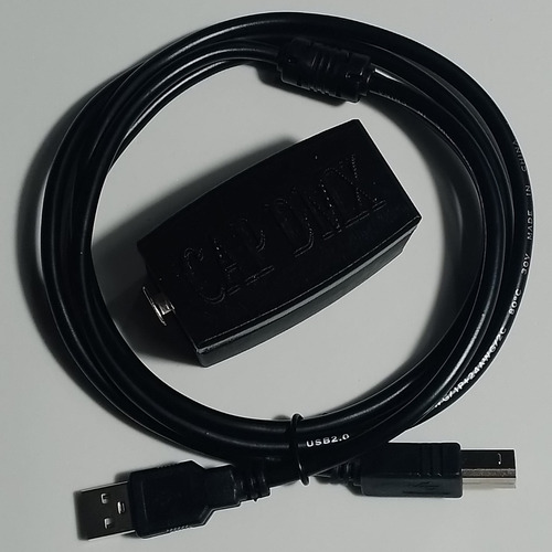 Combo Interface Usb Dmx 512 Negro + Terminador Dmx 120