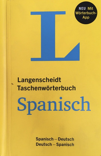 Imagen 1 de 2 de Taschenwoerterbuch Spanisch Diccionario Aleman Español