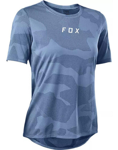 Polera Bicicleta Mujer Ranger Drirelease Azul Fox