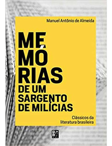 Libro Classicos Da Lit Brasileira Memorias S Milicias De Alm