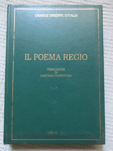 Armando Corona - Il Poema Regio - Poema Regius (masonería)