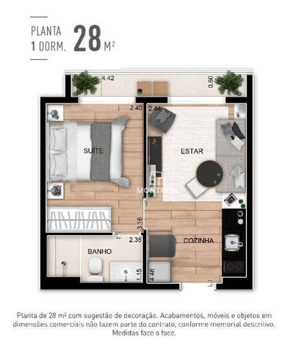 Apartamento À Venda, 28 M² Por R$ 256.000,00 - Bela Vista - São Paulo/sp - Ap2515