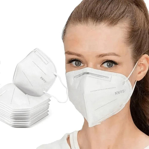 Imagem 1 de 3 de Máscaras Respiratória Proteção Facial Pff2 - Kn95