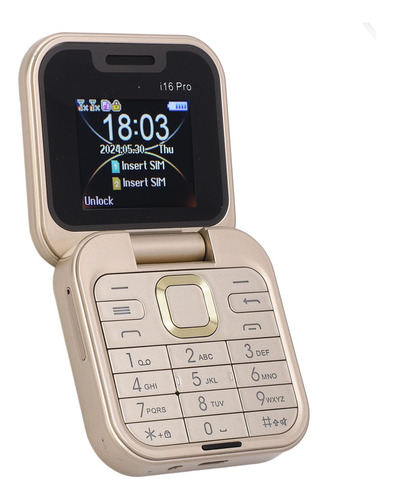 Teléfono Celular Con Tapa 2g Con Pantallas Duales, Botones Grandes, Linterna Led, Cámara Hd, Para Personas Mayores