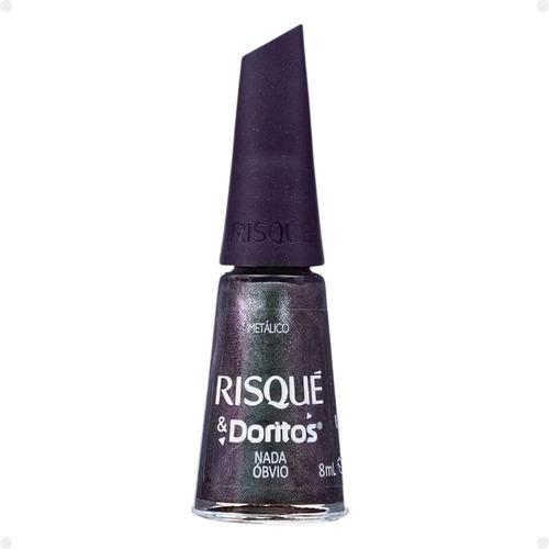 Esmalte Metálico Risqué & Doritos Nada Óbvio 8ml