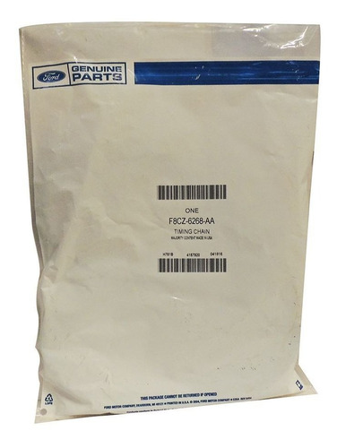 Imagen 2 de 7 de Correa De Tiempo Escape 2.0 / Focus Duratec (129 Dientes)
