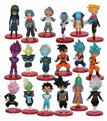 Figuras Dragon Ball Super Colección X18 