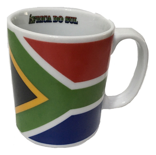 Caneca Da Bandeira Da África Do Sul