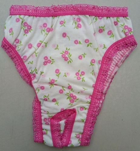 Imagen 4 de 8 de Calzón Anticruza Anticelo Talla 4 Perra Pug Bolsa Interior