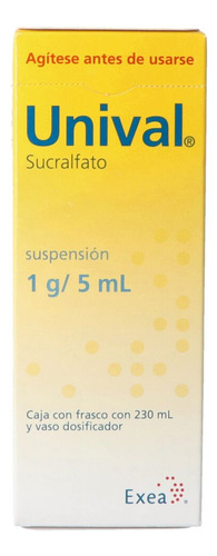 Unival Suspensión 1 G/ 5 Ml Caja Con Frasco Con 230ml