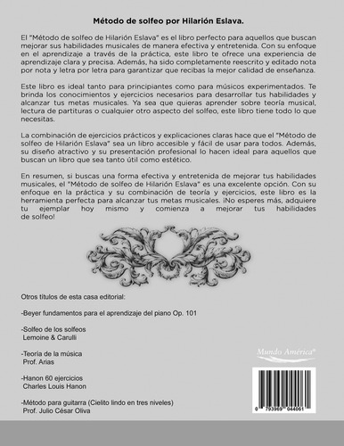 Método Reescrito De Solfeo | Hilarión Eslava | 1, 2, 3 Y 4