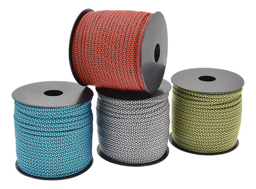 Cuerda Paracord 50 M 440 Libras 7 Hilos Camping Senderismo