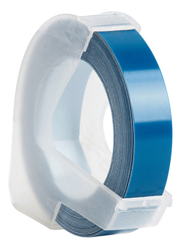 Label Tape.1 Rollo De Cinta Adhesiva Azul Océano Con Patas P