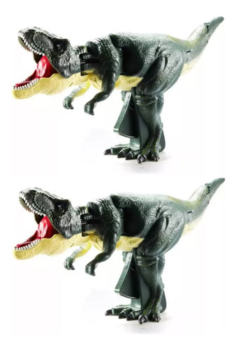 2 Piezas Juguetes Dinosaurio Zazaza, Trigger T Rex