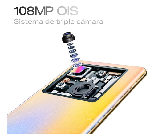 Celular Infinix Note 40 Pro 8gb Ram 256gb Rom Dorado