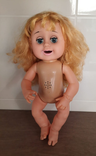 Boneca Importada Fala Espanhol Tipo Baby Alive (Usado)