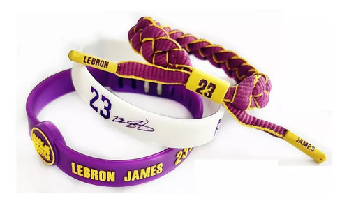 Pulseras  Nba Lebron James Basquetbol